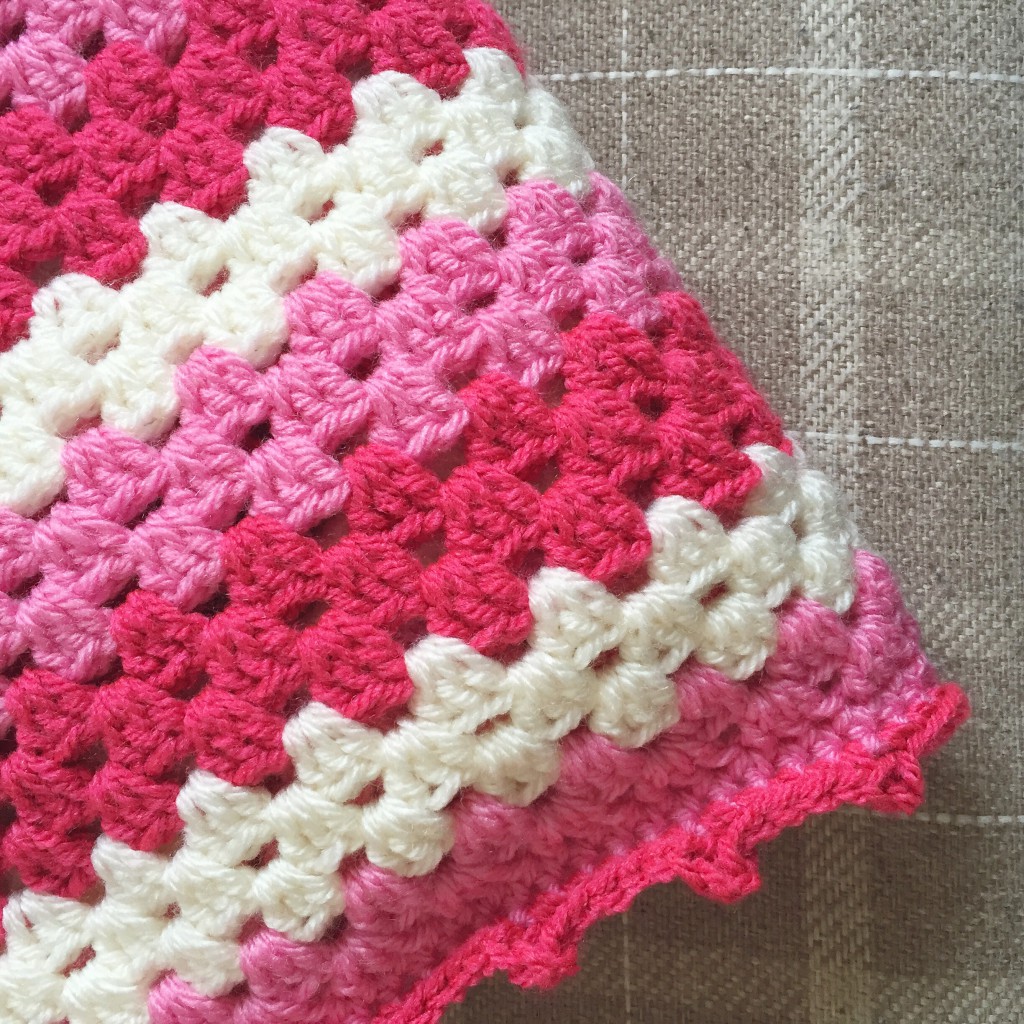 Crochet Granny Square Blanket - Hello Deborah